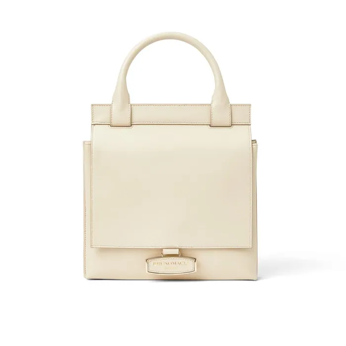 Bruno Magli Etta Cream Handbag Women Handbags