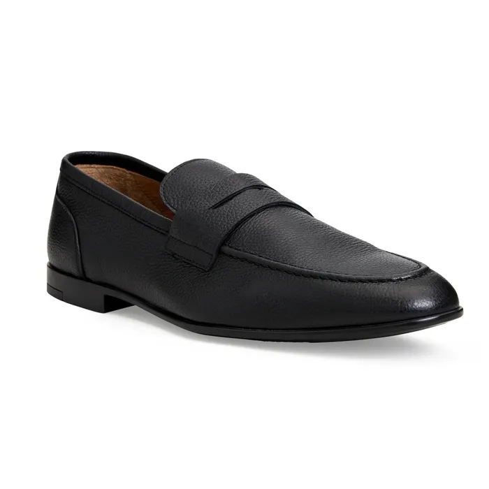 Bruno Magli LASTRA SLIPON LEATHER LOAFERBLACK Men Casual Shoes