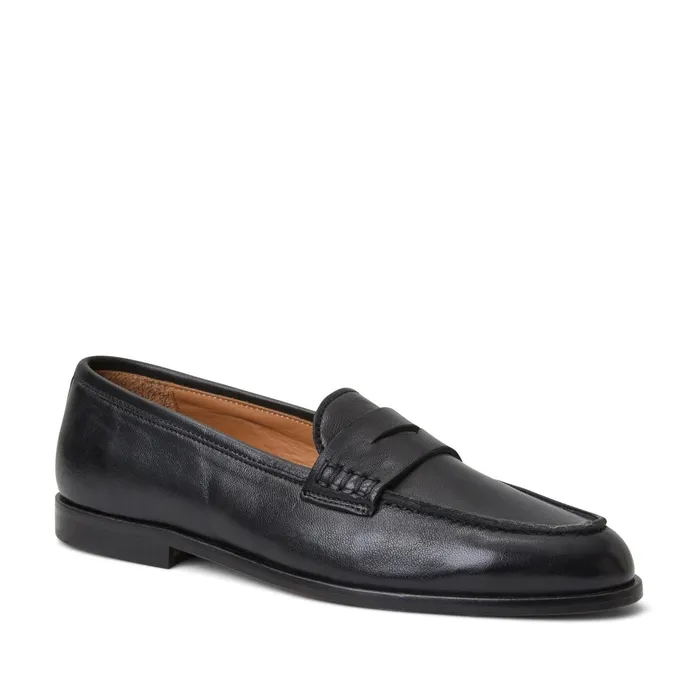 Bruno Magli LIXIA Loafer BLACK Women Flats and Loafers