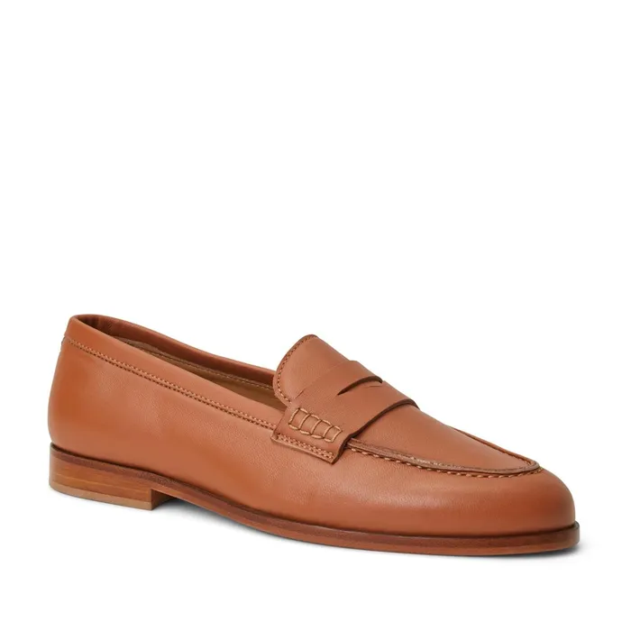 Bruno Magli LIXIA Loafer COGNAC Women Flats and Loafers