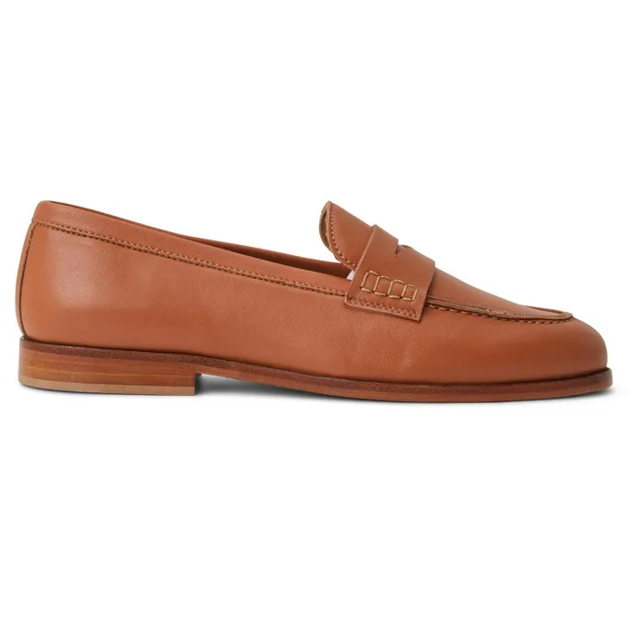 Bruno Magli LIXIA Loafer COGNAC Women Flats and Loafers