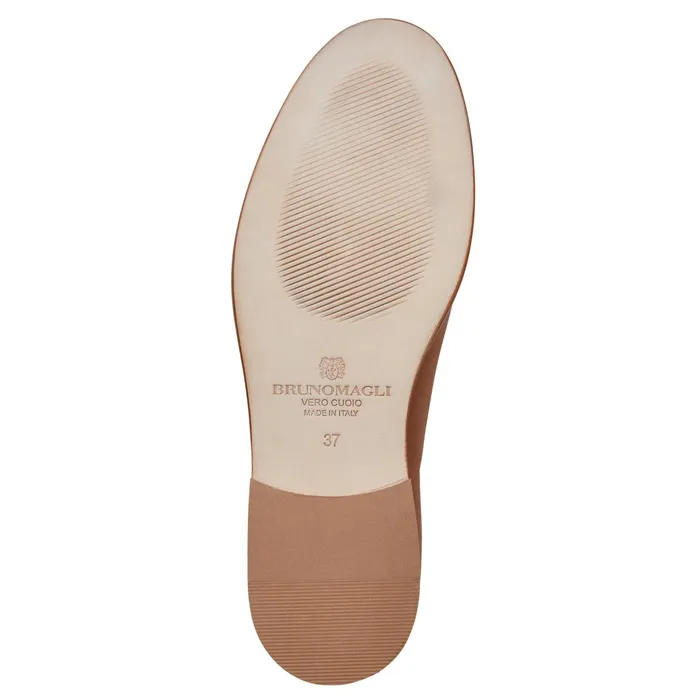 Bruno Magli LIXIA Loafer COGNAC Women Flats and Loafers