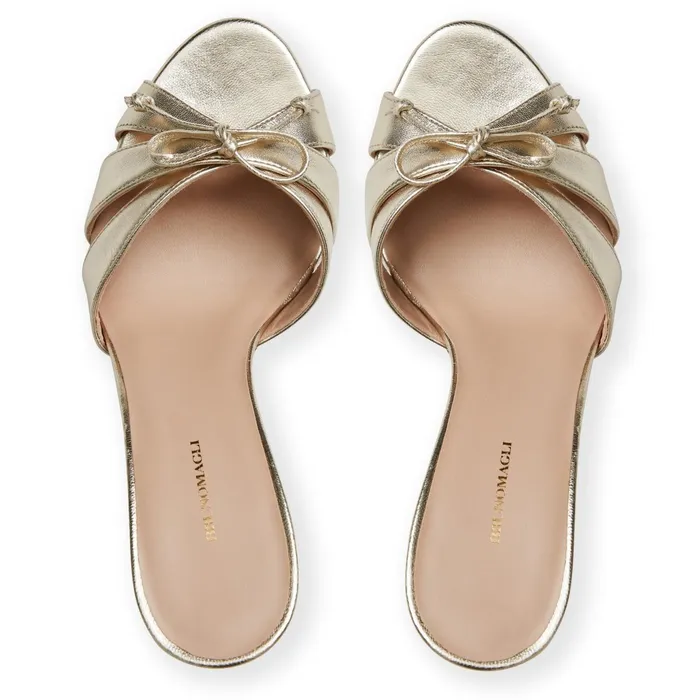 Bruno Magli PEMA Pump GOLD METALLIC Women Pumps
