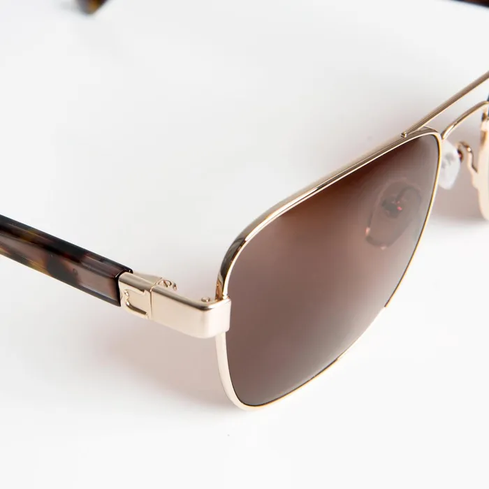 Bruno Magli Sole Aviator Sunglasses 8211 Gold Men Sunglasses