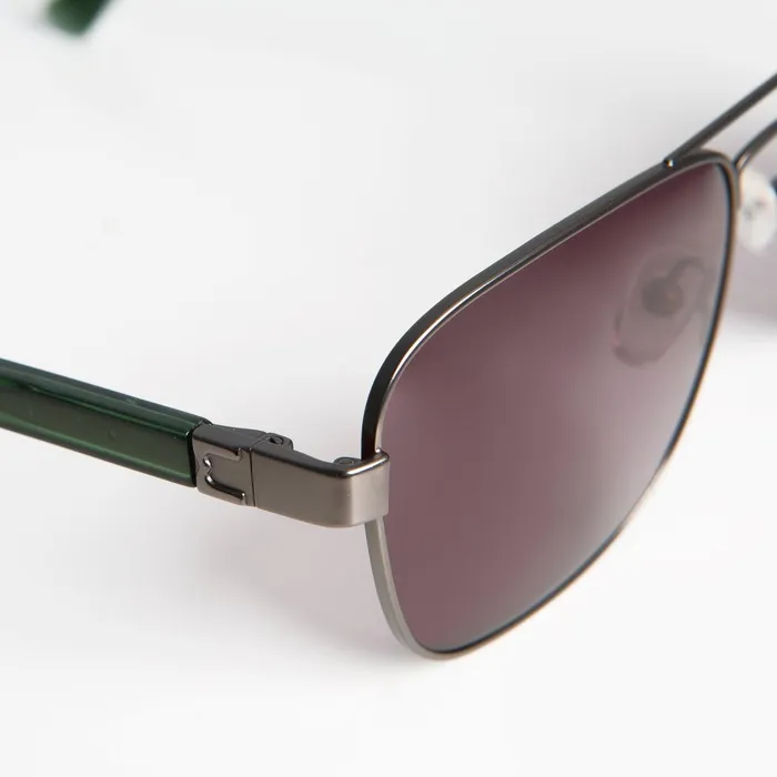 Bruno Magli Sole Aviator Sunglasses 8211 Gunmetal Women Sunglasses