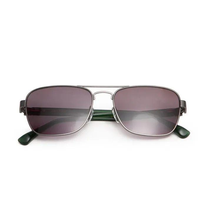 Bruno Magli Sole Aviator Sunglasses 8211 Gunmetal Women Sunglasses