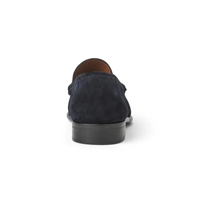 Bruno Magli Tonio Slip On Loafer Navy Suede Men Loafers and Slipons