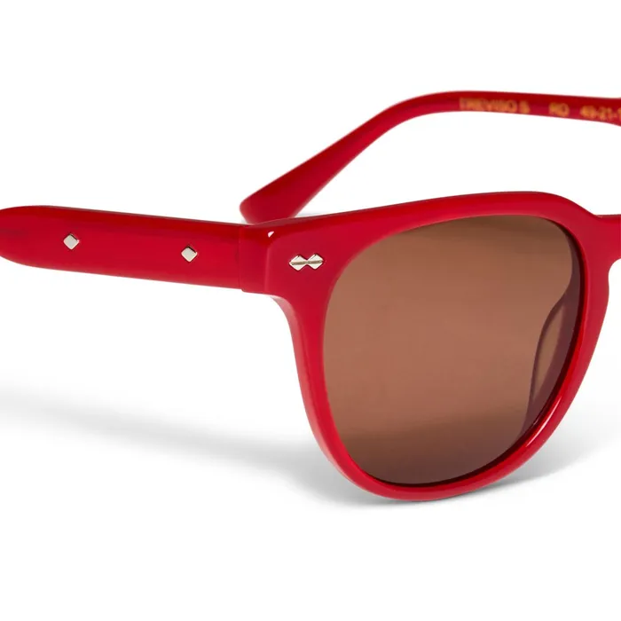 Bruno Magli Treviso Sunglasses Red Men Sunglasses