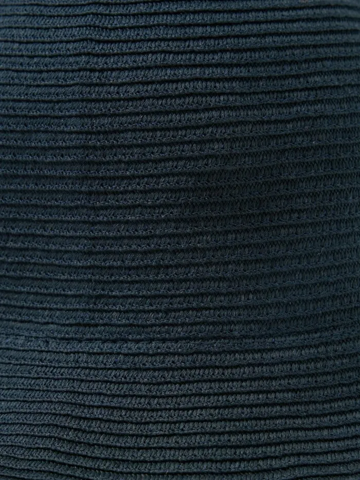 Cableami Cotton Braid Tulip Hat In NavyIndigo Boro Cotton Men Universal Works Hats
