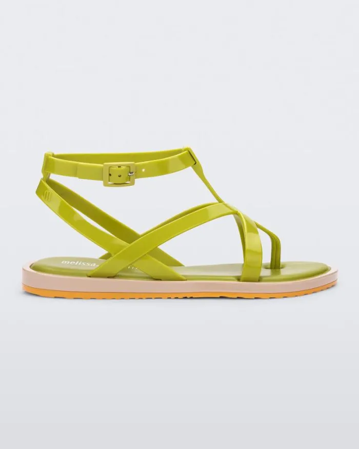 Cancun Green Women Melissa Sandals
