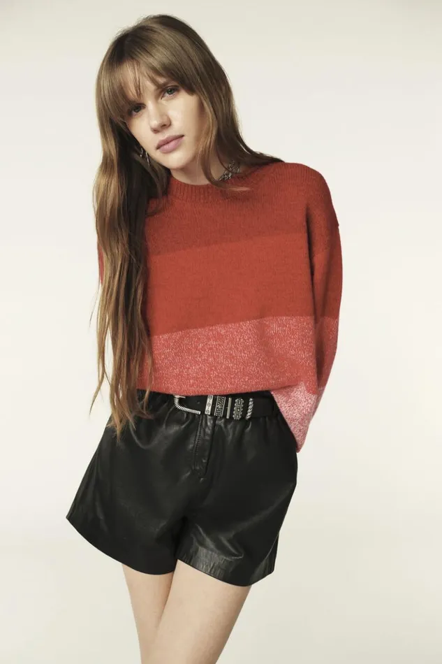 CandyRound Neck Sweater Clothing Baandsh Sweaters and Cardigans