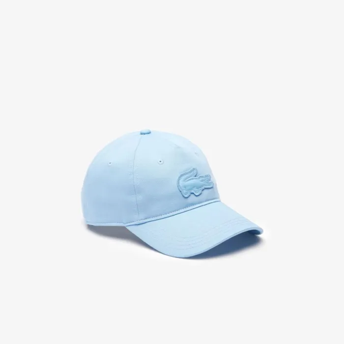 Caps and Hats MenWomen Lacoste Unisex Twill Quilted Croc Badge Cap Pastel Blue Hbp Caps and Hats MenWomen Lacoste Unisex Twill Quilted Croc Badge Cap Pastel Blue Hbp