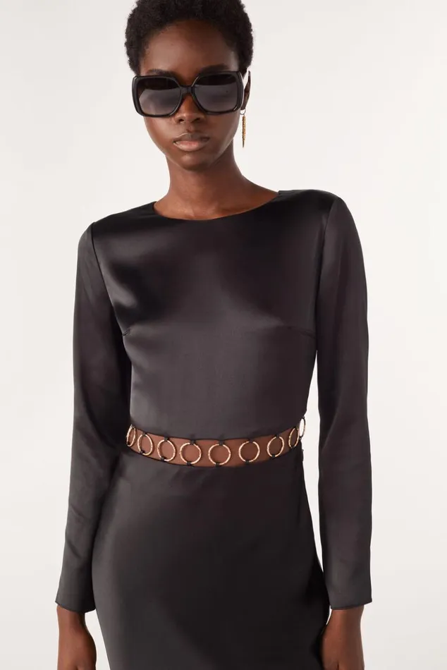 CassandraLongSleeved Dress Clothing Baandsh Dresses