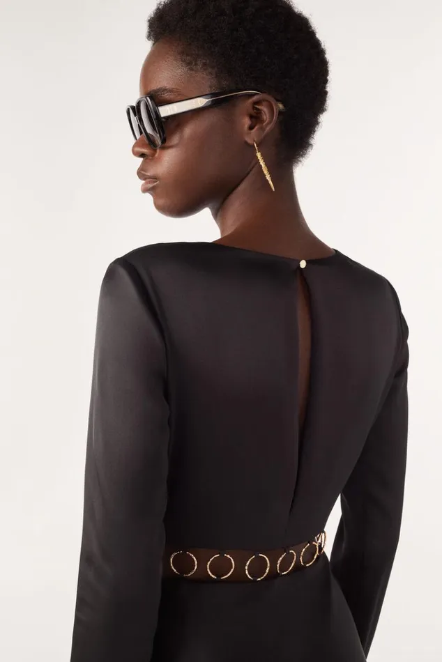 CassandraLongSleeved Dress Clothing Baandsh Dresses