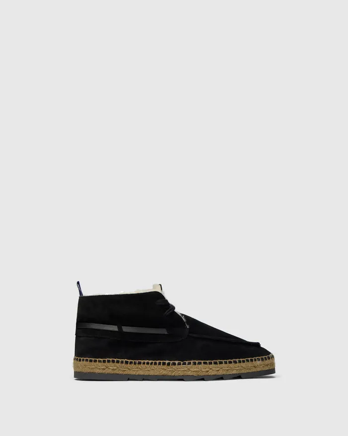Castaer Bergamo Cosy T186 Negro Men Flat Shoes