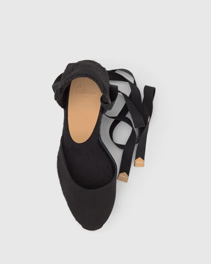 Castaer Carina C8ed001 Negro Women Wedges