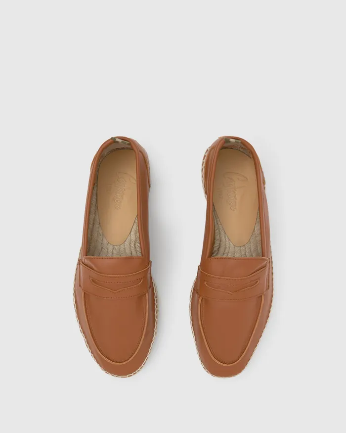 Castaer Nacho104 Cuero Men Flat Shoes