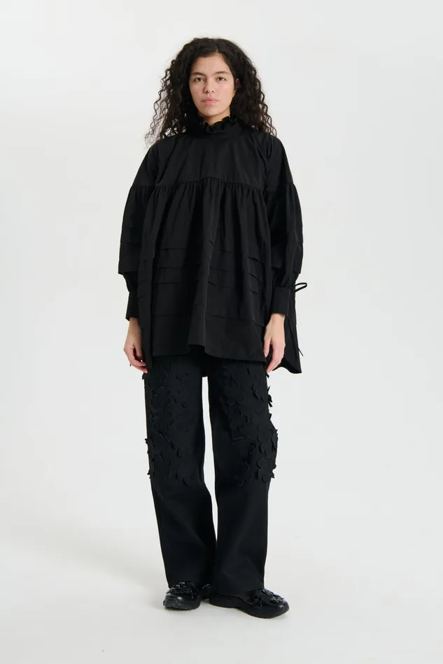 Cecilie Bahnsen Blouses Women ALBERTE TOP Black
