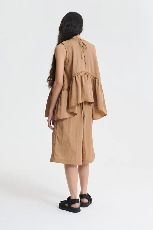Cecilie Bahnsen Blouses Women ASTA TOP Chestnut
