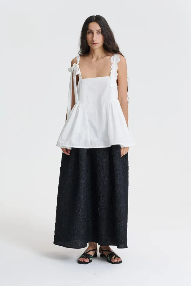 Cecilie Bahnsen Blouses Women ONYX TOP White