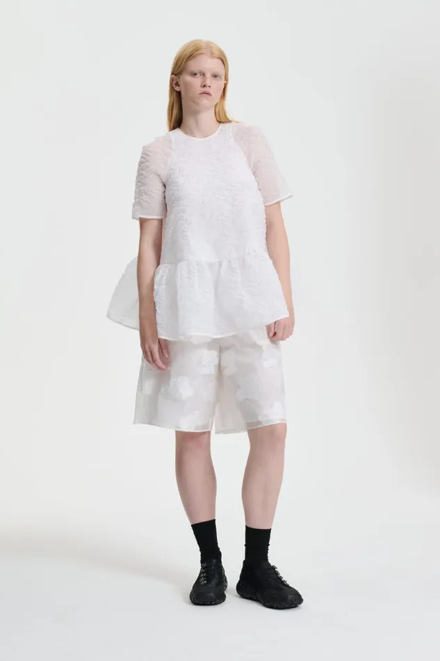 Cecilie Bahnsen Blouses Women SUSI TOP White