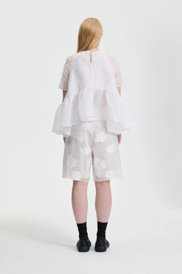 Cecilie Bahnsen Blouses Women SUSI TOP White