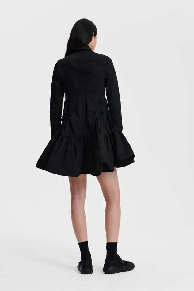 Cecilie Bahnsen Denim Women GILL DRESS Black