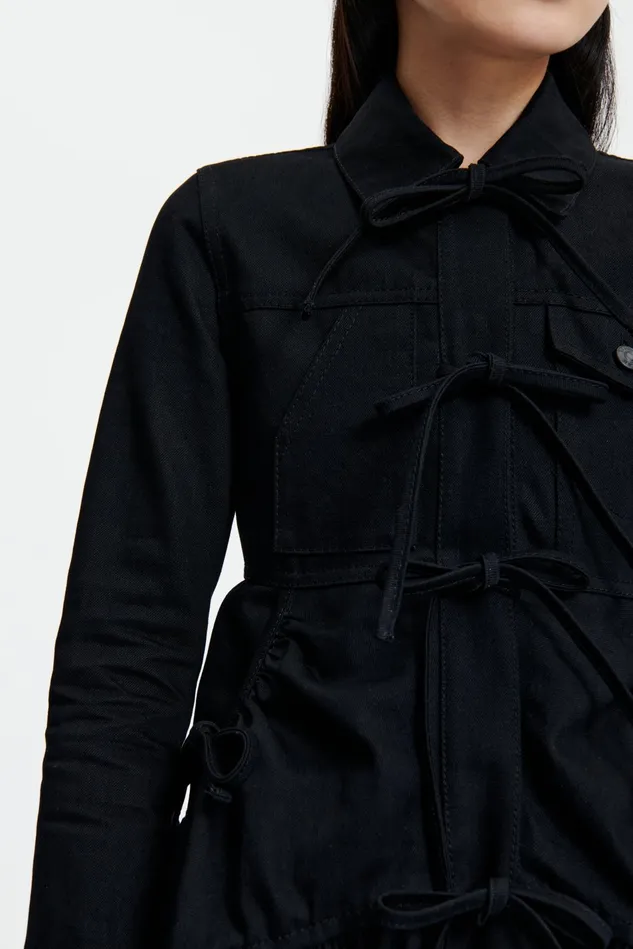 Cecilie Bahnsen Denim Women GILL DRESS Black