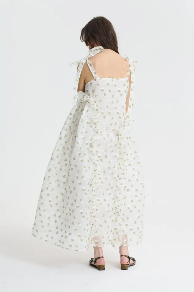 Cecilie Bahnsen Dresses Women ALGA DRESS Whiteolive