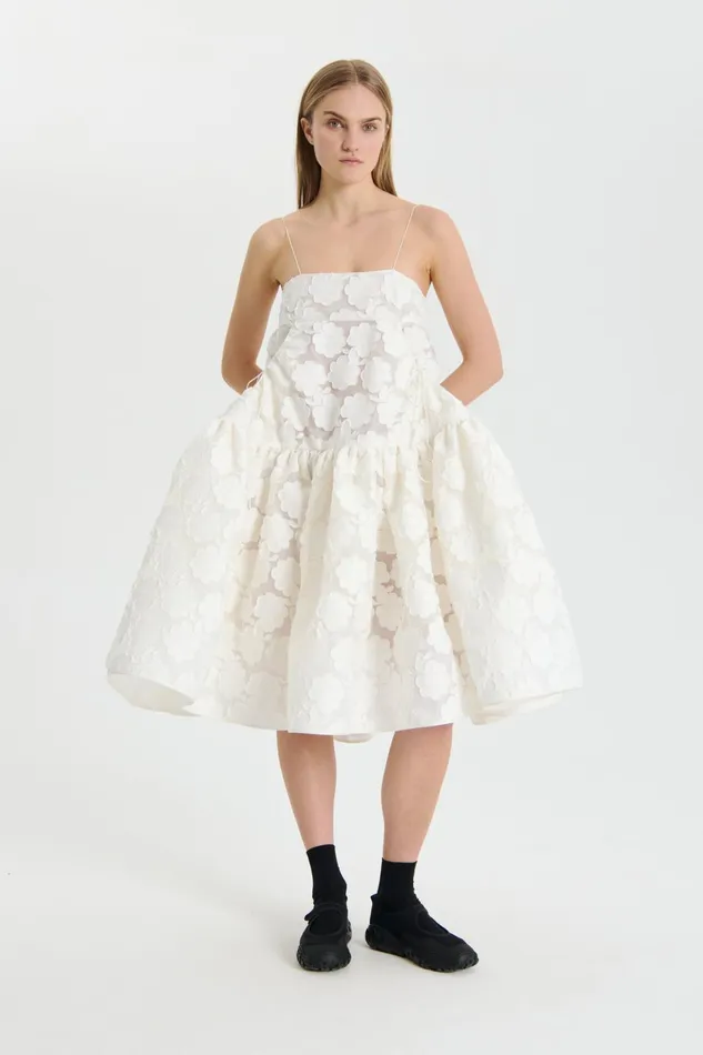 Cecilie Bahnsen Dresses Women CIRKELINE DRESS White