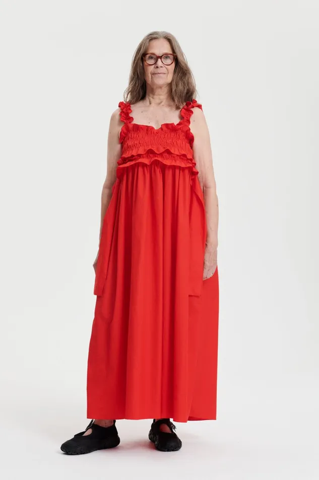 Cecilie Bahnsen Dresses Women GIOVANNA DRESS Poppy Red