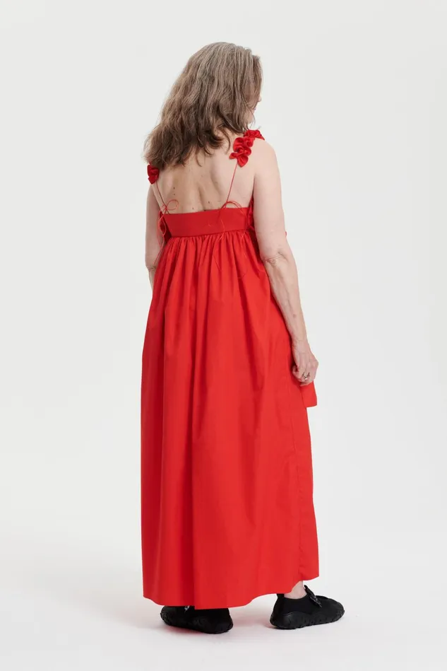 Cecilie Bahnsen Dresses Women GIOVANNA DRESS Poppy Red