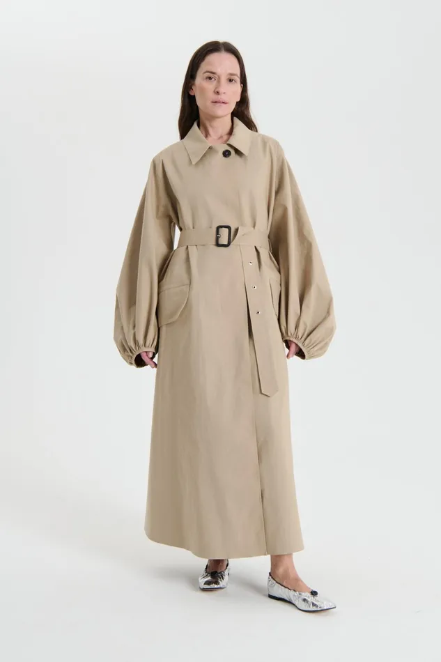 Cecilie Bahnsen Jackets Women OLIVER COAT Sand