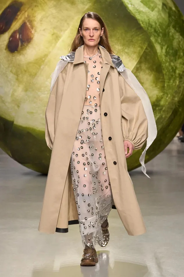 Cecilie Bahnsen Jackets Women OLIVER COAT Sand