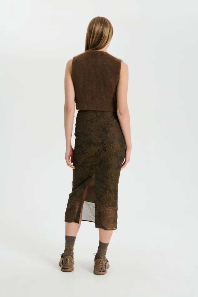 Cecilie Bahnsen Knits Women ALY VEST Brown