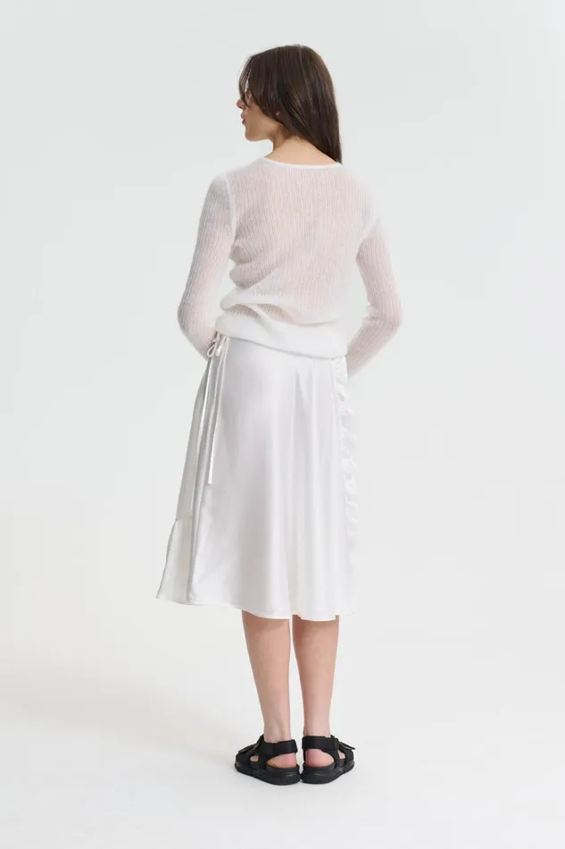 Cecilie Bahnsen Skirts Women ADELINA SKIRT White