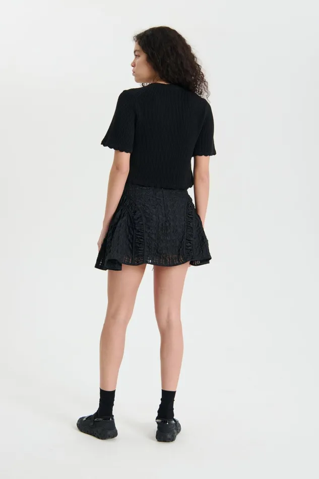 Cecilie Bahnsen Skirts Women ODA SKIRT Black
