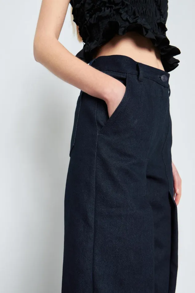 Cecilie Bahnsen Trousers Women SIXTA TROUSER Indigo