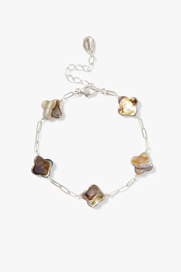 Chan Luu Bracelets Clover Bracelet Abalone 8211 Women
