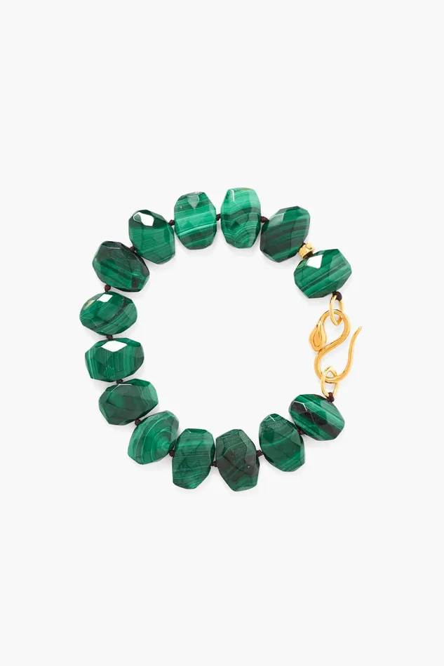 Chan Luu Bracelets Cobra Bracelet Malachite 8211 Women