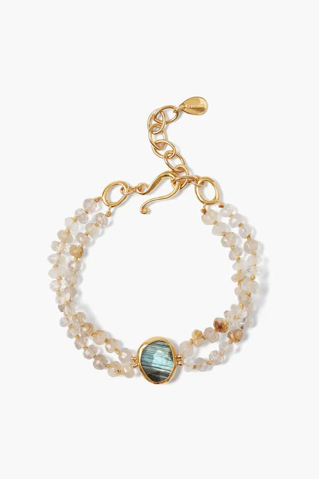 Chan Luu Bracelets Colette Bracelet Rutilated Quartz 8211 Women