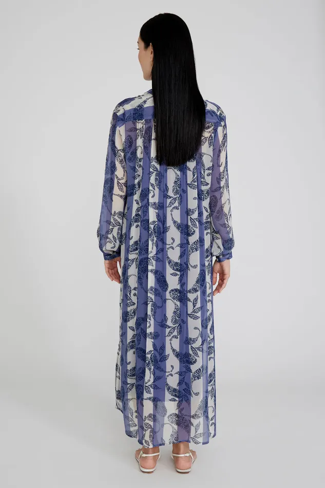 Chan Luu Dresses Louisa Dress Bellwether Blue 8211 Women
