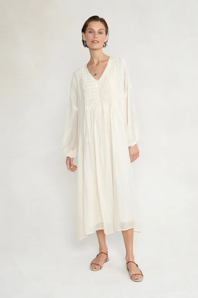 Chan Luu Dresses Pamela Dress Gardenia 8211 Women