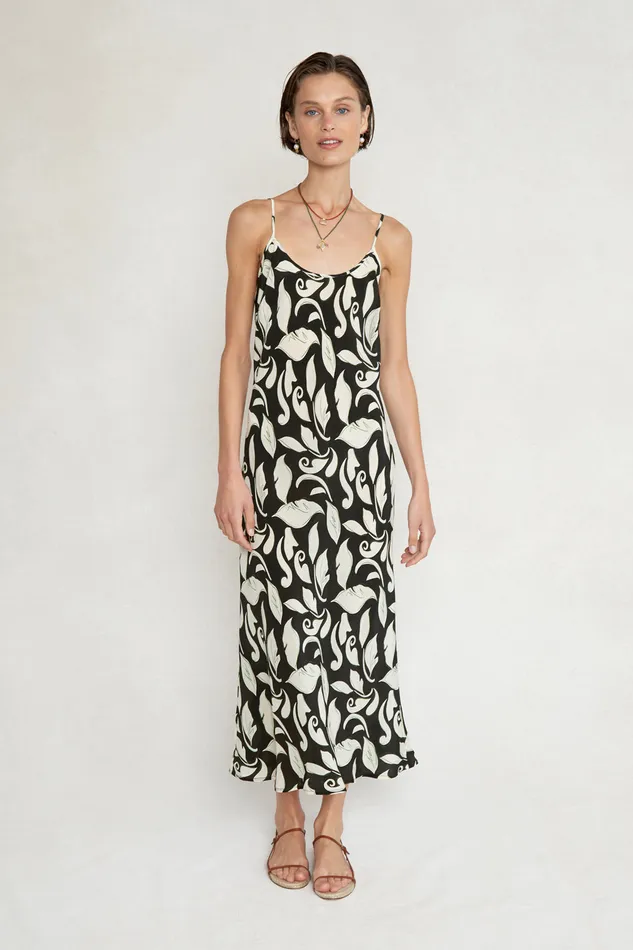 Chan Luu Dresses Tatum Slip Dress Black 8211 Women