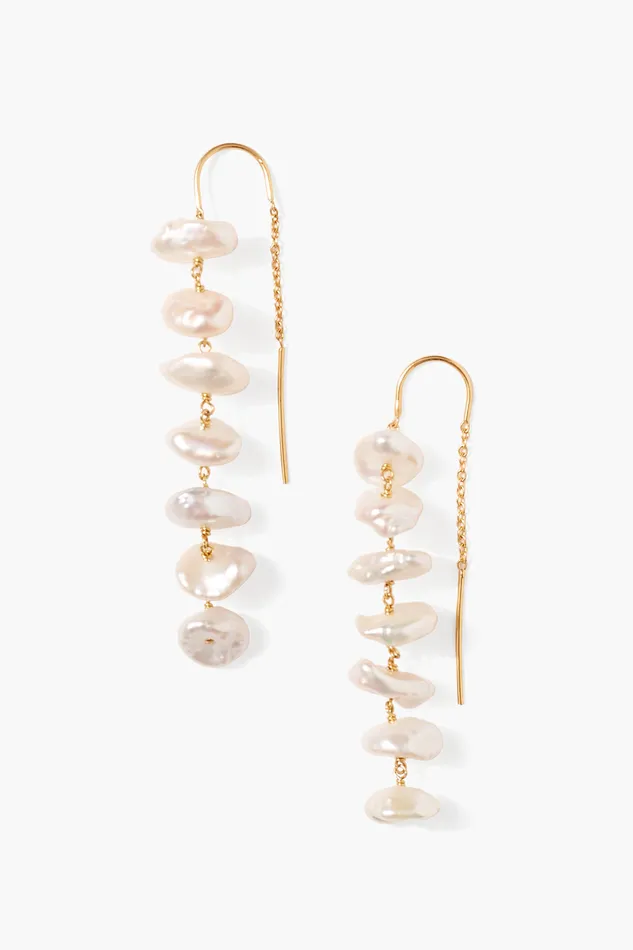 Chan Luu Earrings Anini Thread Thru Earrings Gold 8211 Women