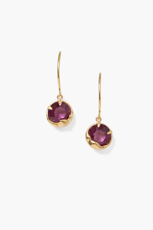 Chan Luu Earrings February Birthstone Earrings Amethyst Crystal 8211 Women