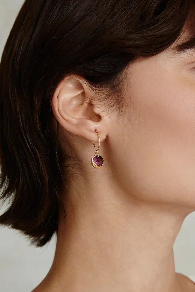 Chan Luu Earrings February Birthstone Earrings Amethyst Crystal 8211 Women
