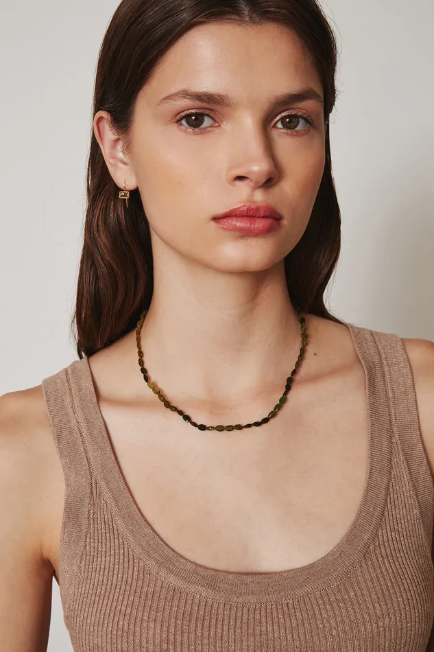 Chan Luu Necklaces 14k Green Tourmaline Petra Necklace 8211 Women