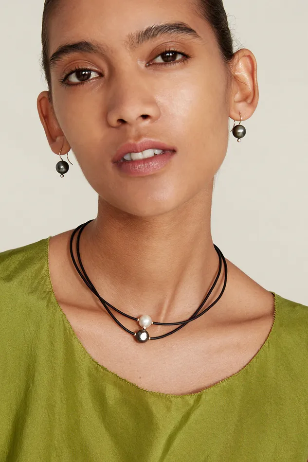 Chan Luu Necklaces 14k Kaia Necklace Tahitian Pearl 8211 Women