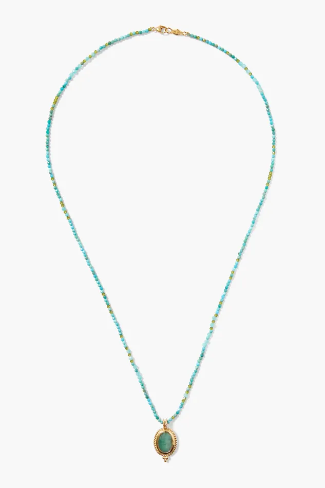 Chan Luu Necklaces Calypso Necklace Turquoise Mix 8211 Women